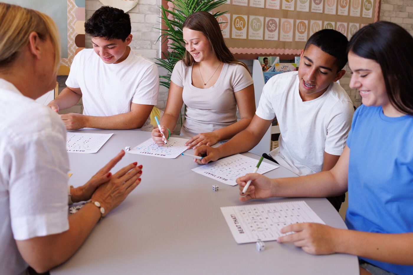 Teacher student mathcenter