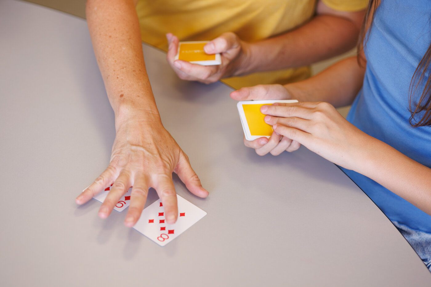 Math games card
