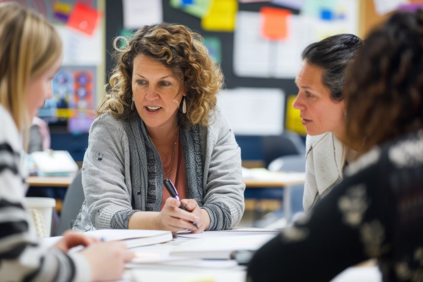 Teachers coaches meeting