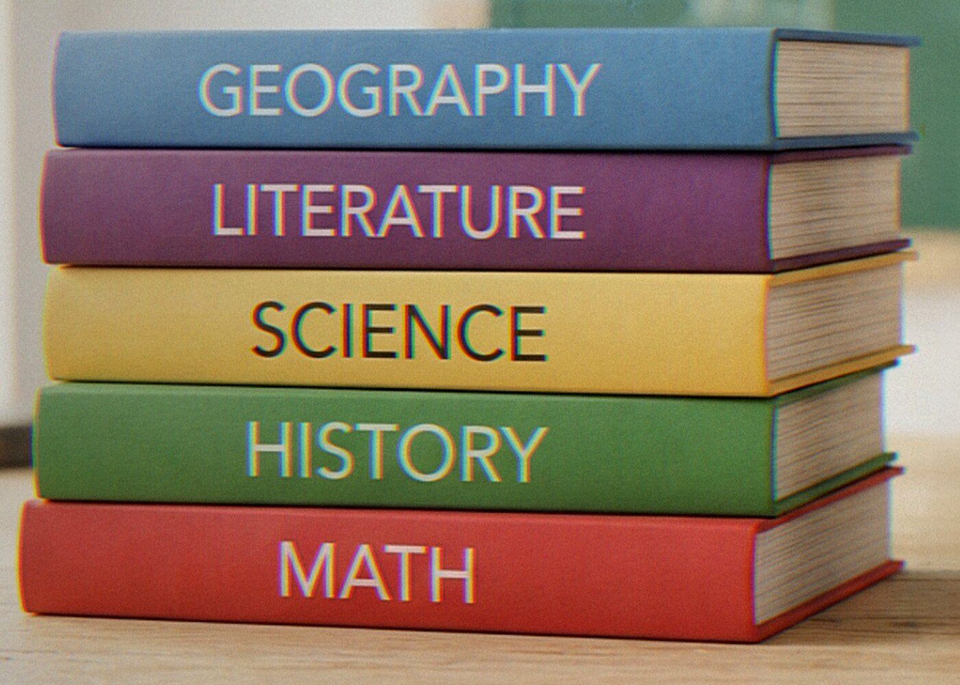 Schoolbooks subject writing
