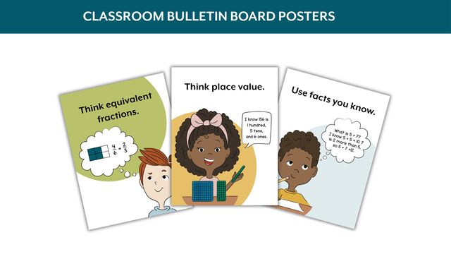 5 classroom bulletin board posters