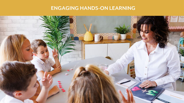 10 teacher students learning