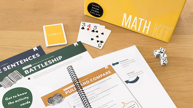 12 math kit activities